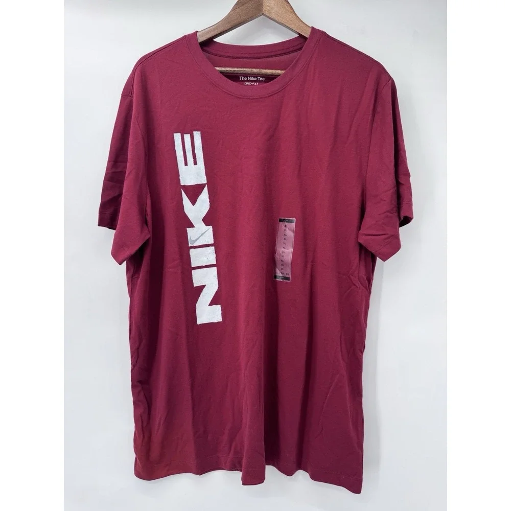 Nike Sportswear Men's NWT red burgundy XL 27in ptp